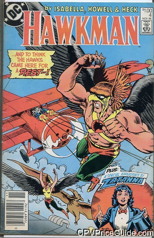 Hawkman #4 $1.00 Canadian Price Variant Comic Book Picture