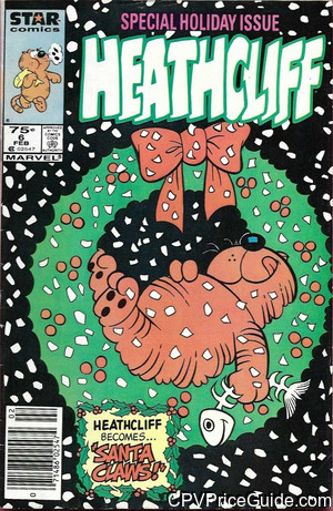 Heathcliff #6 75¢ Canadian Price Variant Comic Book Picture