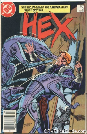 Hex #2 95¢ Canadian Price Variant Comic Book Picture
