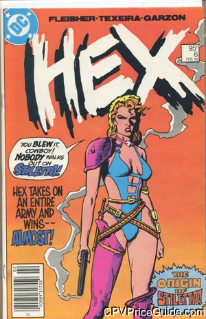 Hex #6 95¢ Canadian Price Variant Comic Book Picture