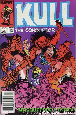 Kull the Conqueror #7 75¢ Canadian Price Variant Comic Book Picture