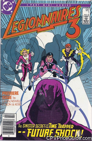 Legionnaires Three #1 95¢ Canadian Price Variant Comic Book Picture