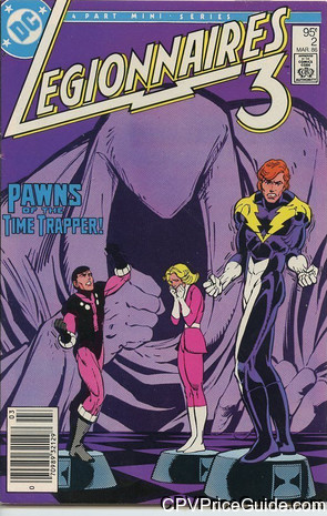 Legionnaires Three #2 95¢ Canadian Price Variant Comic Book Picture