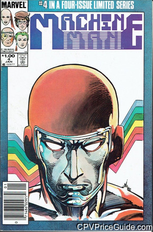 Machine Man #4 $1.00 Canadian Price Variant Comic Book Picture