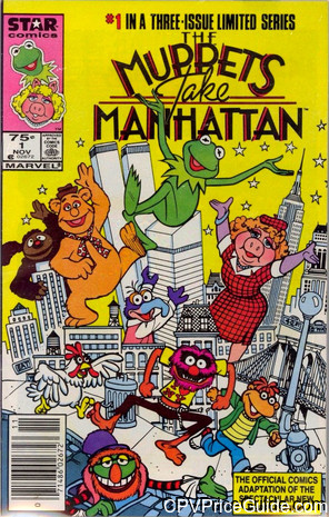 Muppets Take Manhattan #1 75¢ Canadian Price Variant Comic Book Picture