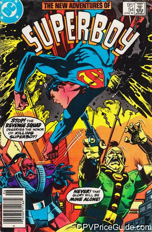 New Adventures of Superboy #54 95¢ Canadian Price Variant Comic Book Picture