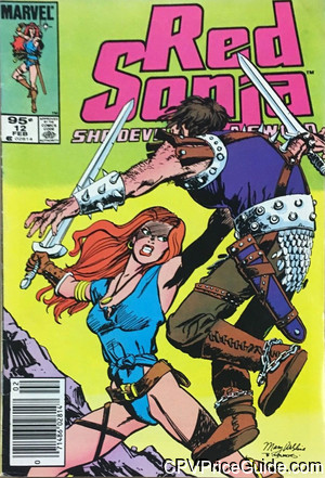 Red Sonja #12 95¢ Canadian Price Variant Comic Book Picture
