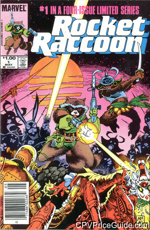 Rocket Raccoon #1 $1.00 Canadian Price Variant Comic Book Picture