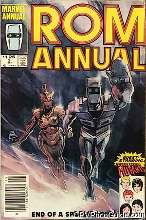 Rom Spaceknight Annual #3 $1.25 Canadian Price Variant Comic Book Picture