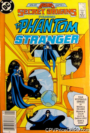 Secret Origins #10 $1.75 Canadian Price Variant Comic Book Picture