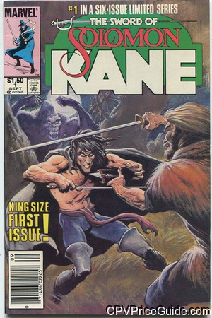 Solomon Kane #1 $1.50 Canadian Price Variant Comic Book Picture