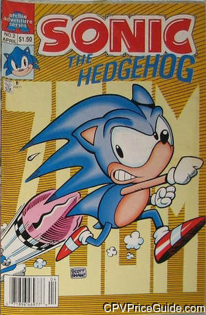 sonic the hedgehog mini series 2 cpv canadian price variant image