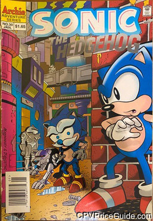 sonic the hedgehog 30 cpv canadian price variant image