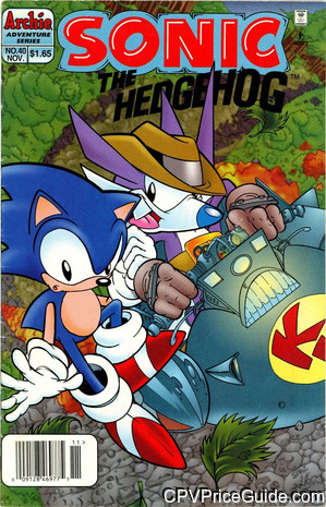 sonic the hedgehog 40 cpv canadian price variant image