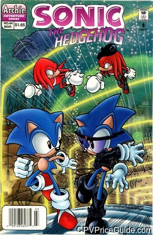 Sonic the Hedgehog #44 $1.65 Canadian Price Variant Comic Book Picture