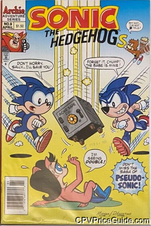 sonic the hedgehog 9 cpv canadian price variant image