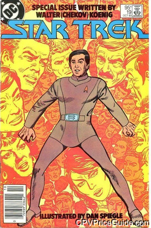 Star Trek #19 95¢ Canadian Price Variant Comic Book Picture