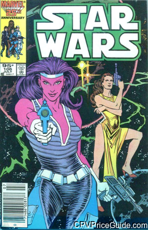 Star Wars #106 95¢ Canadian Price Variant Comic Book Picture