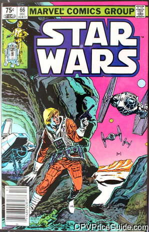 Star Wars #66 75¢ Canadian Price Variant Comic Book Picture