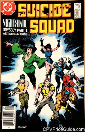 Suicide Squad #14 $1.00 Canadian Price Variant Comic Book Picture