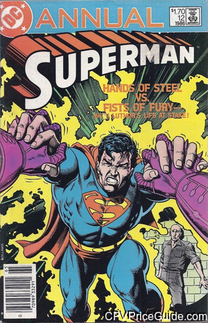Superman Annual #12 $1.70 Canadian Price Variant Comic Book Picture