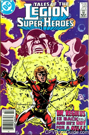 Tales of the Legion of Super-Heroes #340 $1.00 Canadian Price Variant Comic Book Picture