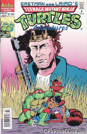 teenage mutant ninja turtles adventures 46 cpv canadian price variant image