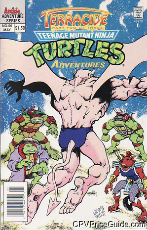 teenage mutant ninja turtles adventures 56 cpv canadian price variant image