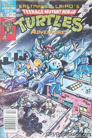 teenage mutant ninja turtles adventures 8 cpv canadian price variant image