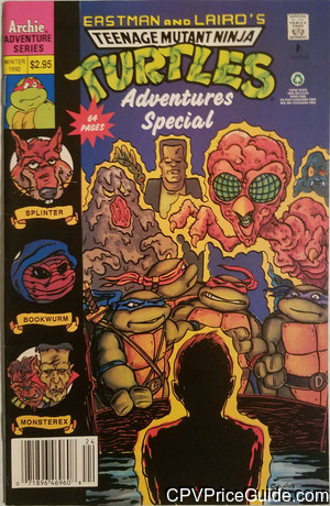 Teenage Mutant Ninja Turtles Adventures Special Edition #3 $2.95 Canadian Price Variant Comic Book Picture