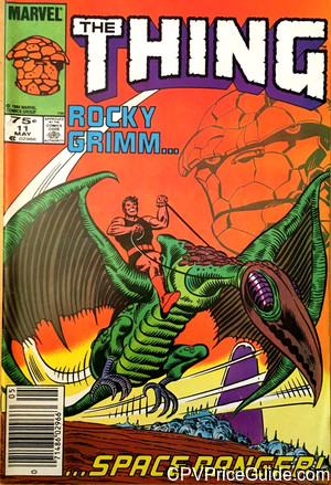Thing #11 75¢ Canadian Price Variant Comic Book Picture