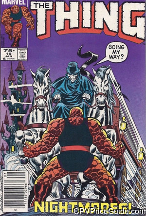 Thing #19 75¢ Canadian Price Variant Comic Book Picture