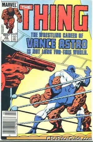 Thing #32 95¢ Canadian Price Variant Comic Book Picture