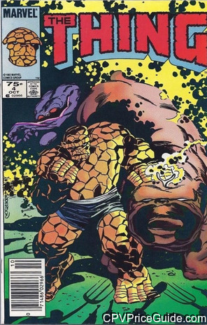 Thing #4 75¢ Canadian Price Variant Comic Book Picture