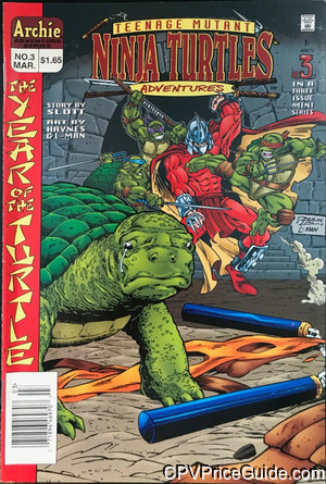 TMNT Adventures Year of the Turtle #3 CPV