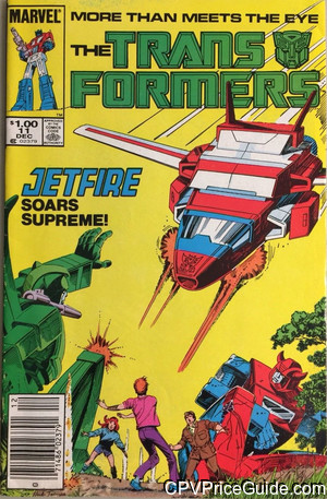 Transformers #11 $1.00 Canadian Price Variant Comic Book Picture