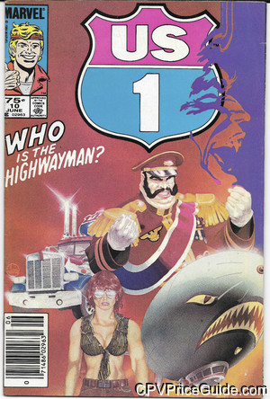 U.S. 1 #10 75¢ Canadian Price Variant Comic Book Picture
