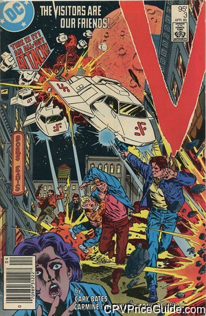 V #3 95¢ Canadian Price Variant Comic Book Picture