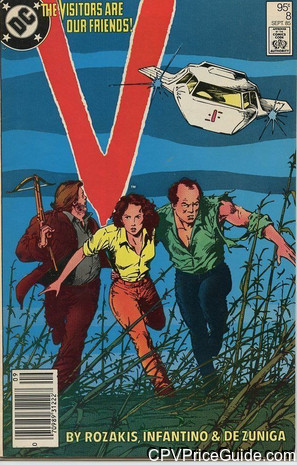 V #8 95¢ Canadian Price Variant Comic Book Picture