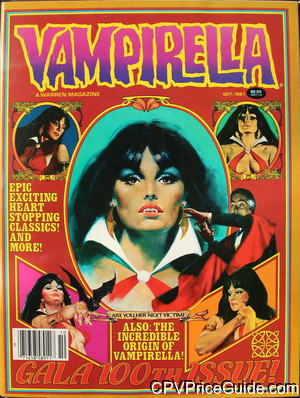 Vampirella #100 $2.50 Canadian Price Variant Comic Book Picture