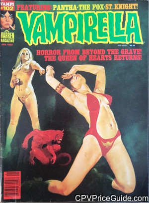 Vampirella #102 $2.25 Canadian Price Variant Comic Book Picture