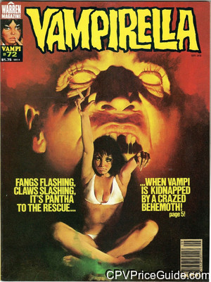 Vampirella #72 $1.75 Canadian Price Variant Comic Book Picture
