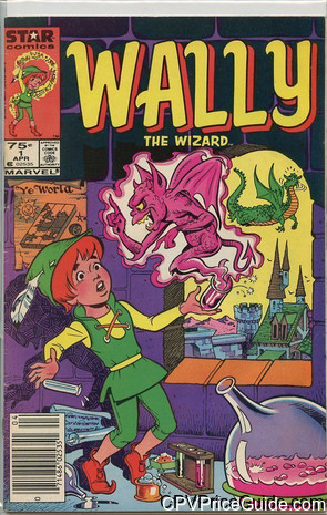 Wally the Wizard #1 75¢ Canadian Price Variant Comic Book Picture