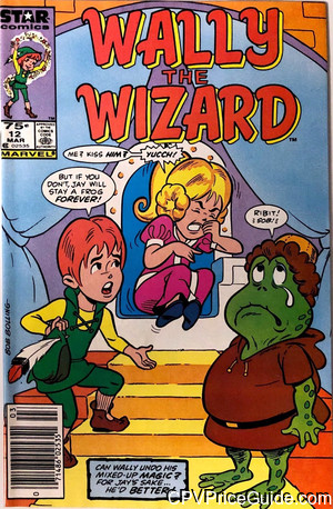 Wally the Wizard #12 75¢ Canadian Price Variant Comic Book Picture