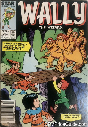 Wally the Wizard #8 75¢ Canadian Price Variant Comic Book Picture