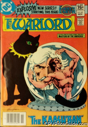 Warlord #63 75¢ Canadian Price Variant Comic Book Picture