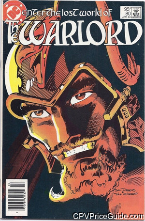 Warlord #80 95¢ Canadian Price Variant Comic Book Picture