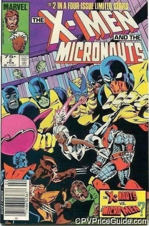x men and the micronauts 2 cpv canadian price variant image